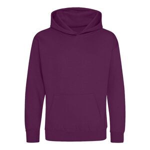 Awdis Childrens/Kids Hoodie / Plum